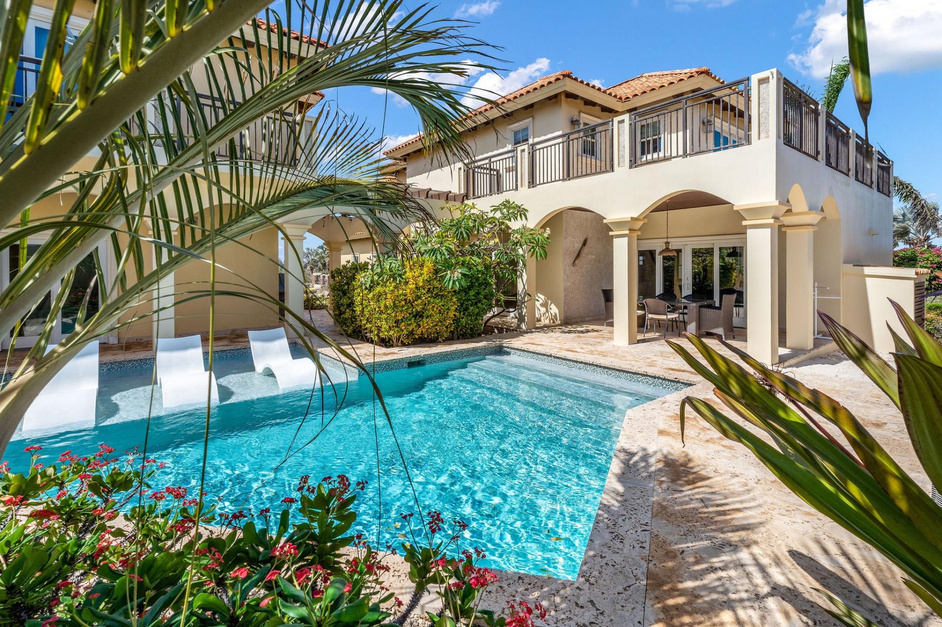Mediterranean-style villa with private pool and terrace
